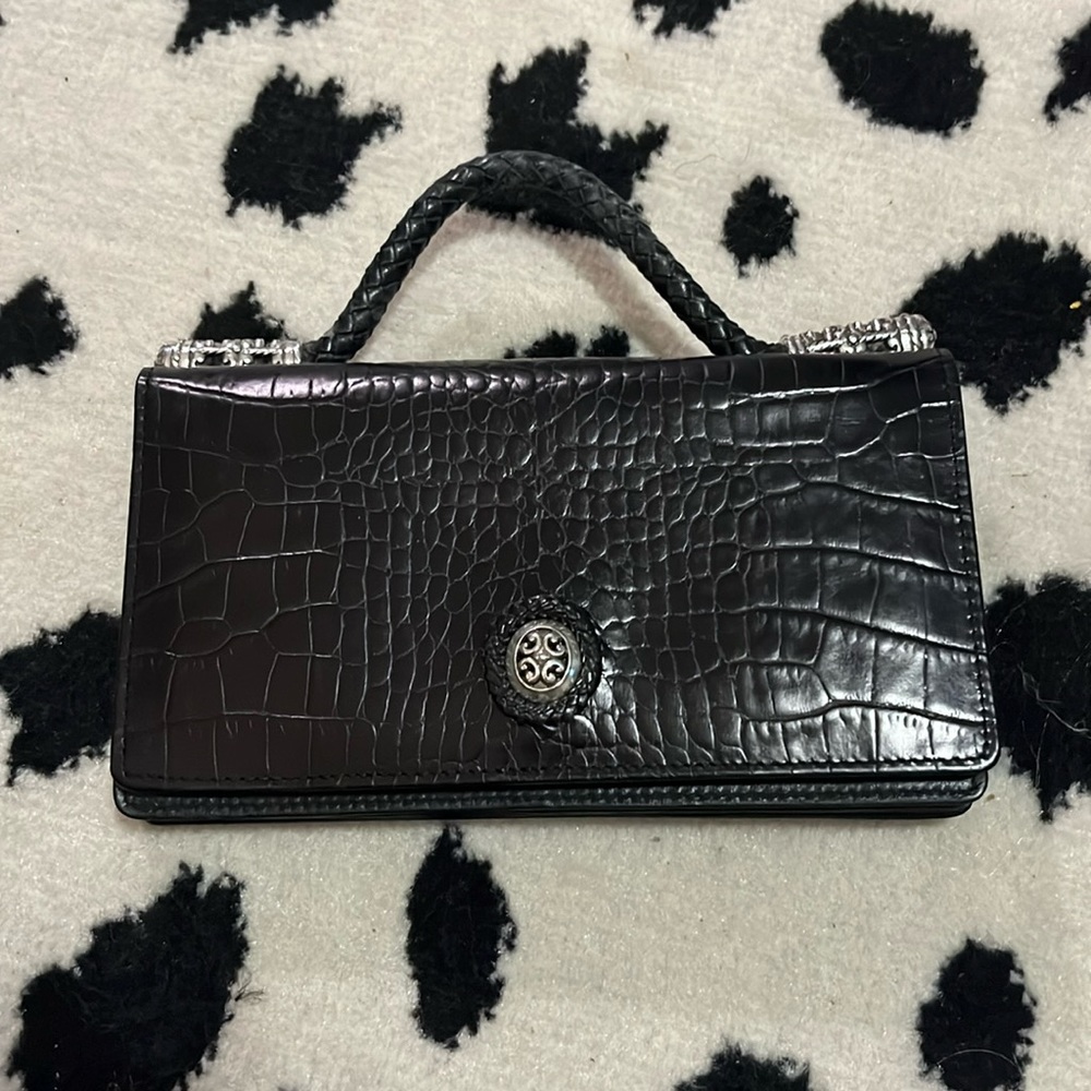 Brighton Cute Black Top Handle Purse